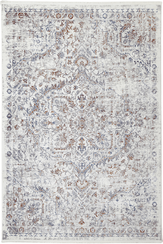 Bohemian Paradise Vintage Grey Multi Rug