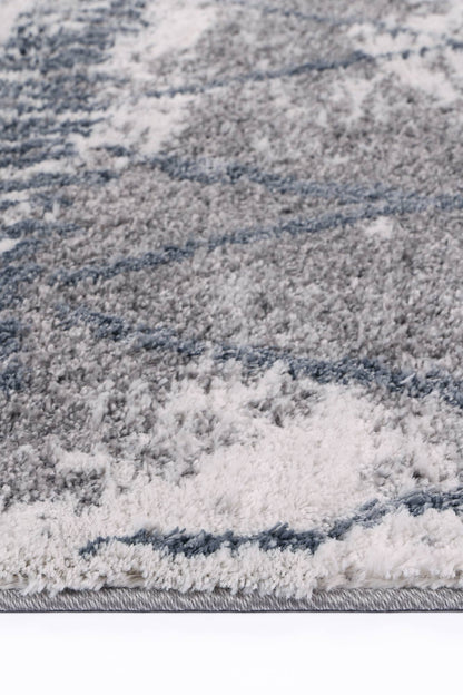 Century Aetius Grey Plush Designer Rug