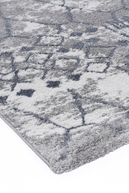 Century Aetius Grey Plush Designer Rug