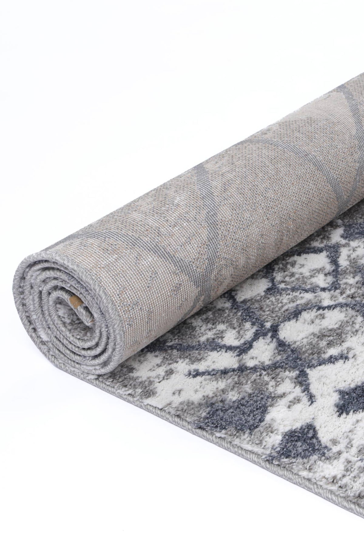 Century Aetius Grey Plush Designer Rug