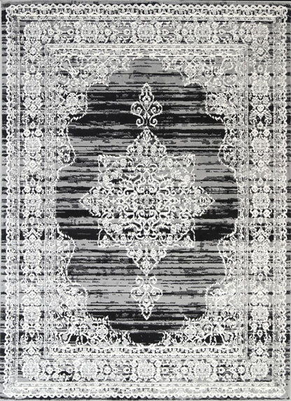 Elise Distressed Grey Rug