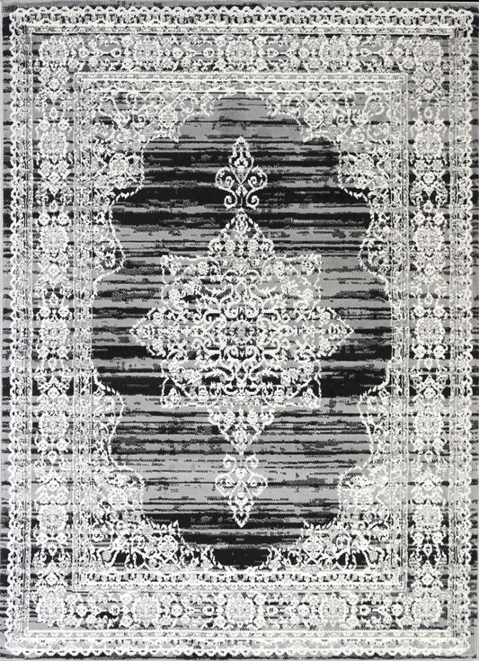 Elise Distressed Grey Rug