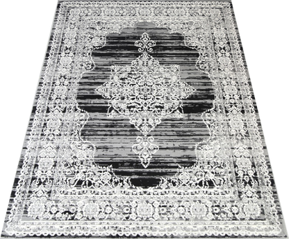 Elise Distressed Grey Rug