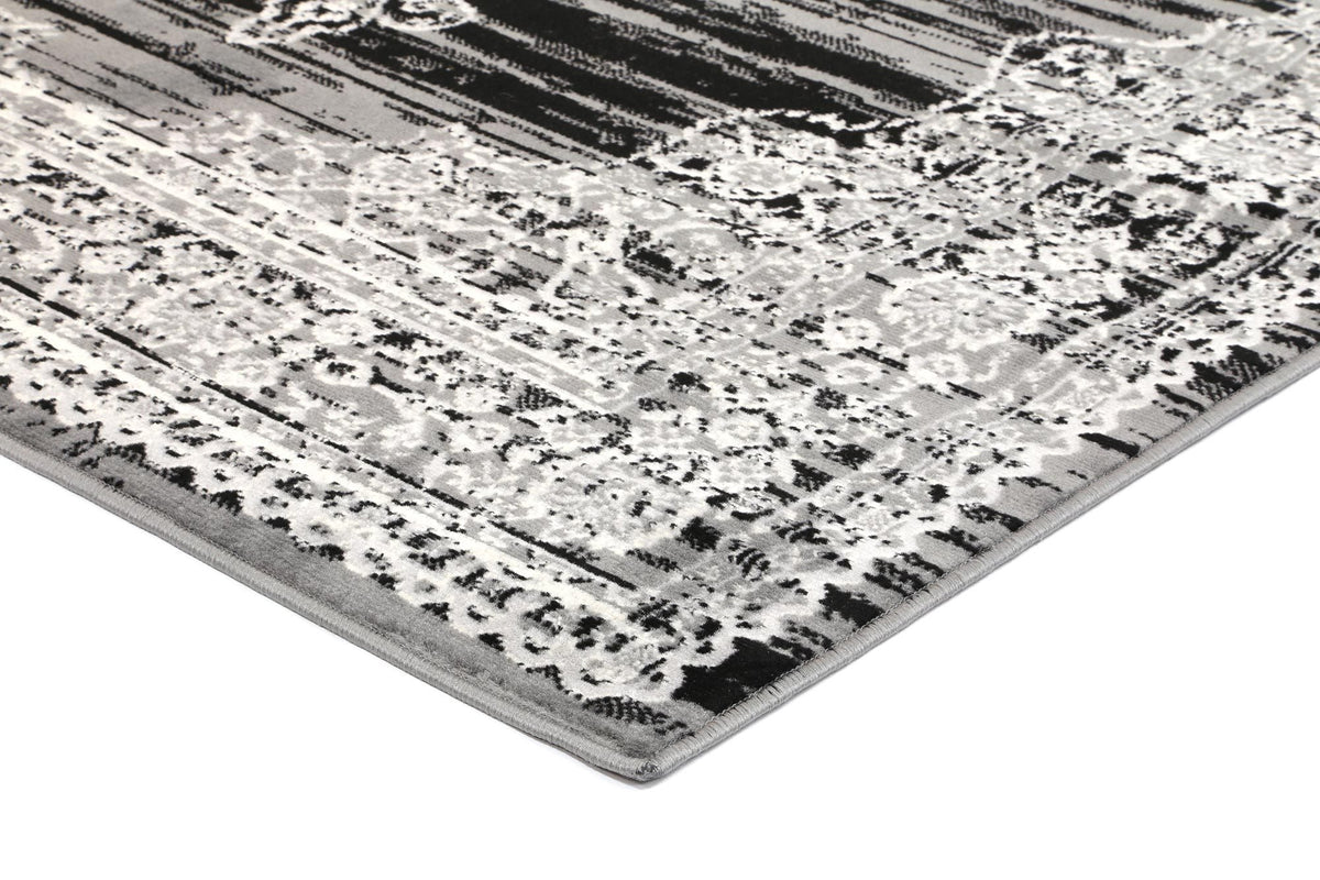 Elise Distressed Grey Rug