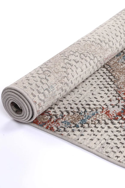 Corralillo Contemporary Cream & Gold Designer Rug