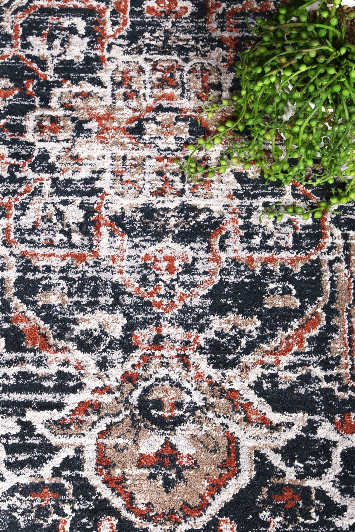 Abajo Contemporary Grey & Blue Designer Rug