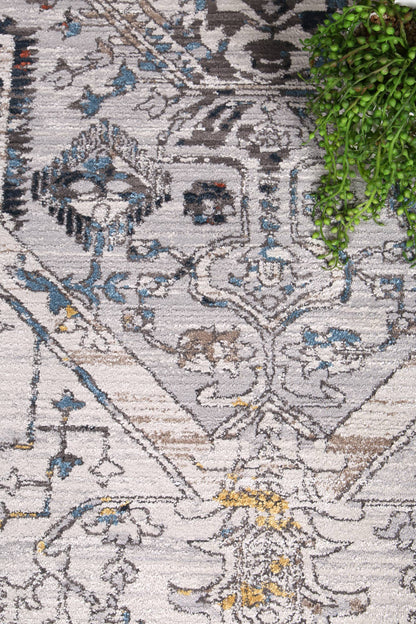 Havana Jaruco Transitional Cream & Grey Rug