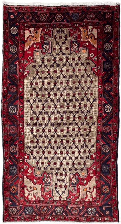 Vintage Hamadan Rug - 240 cm x 130 cm
