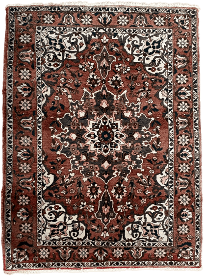 Vintage Bakhtiari Rug - 203 cm x 150 cm