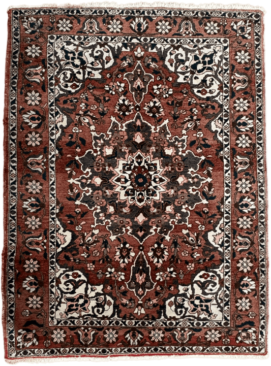 Vintage Bakhtiari Rug - 203 cm x 150 cm