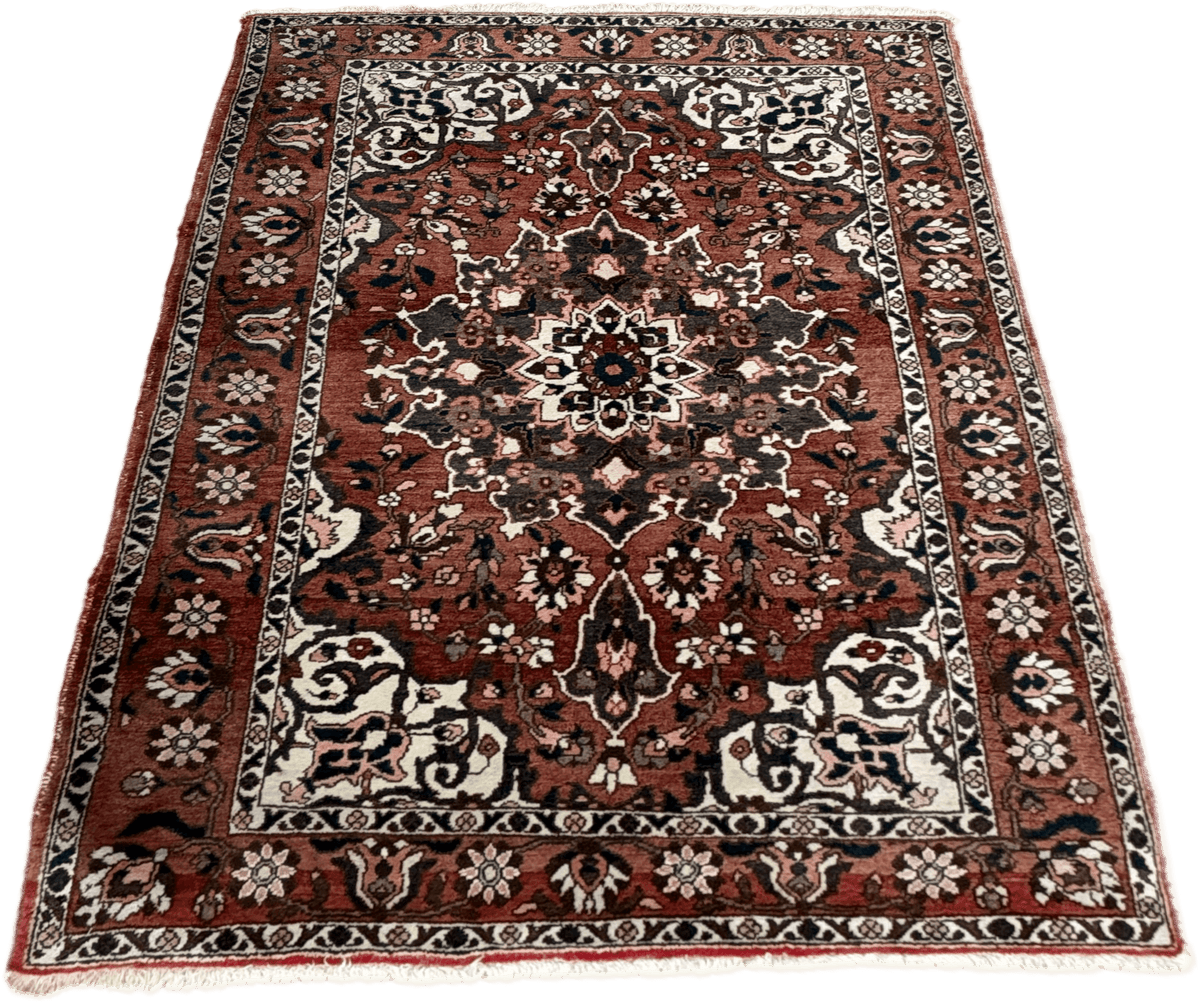 Vintage Bakhtiari Rug - 203 cm x 150 cm