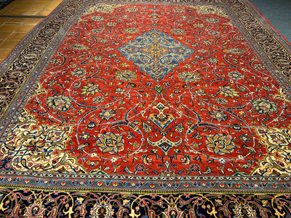 Sarouk Rug - 393 cm x 285 cm