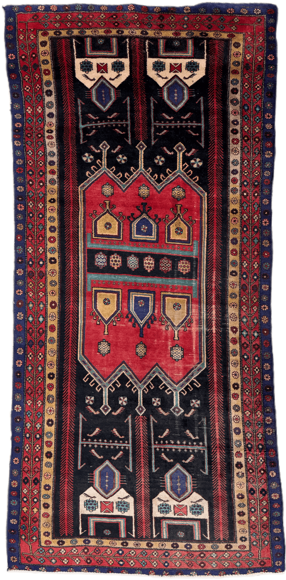 Vintage Luri Rug - 284 cm x 140 cm