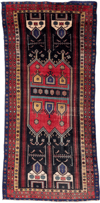 Vintage Luri Rug - 284 cm x 140 cm