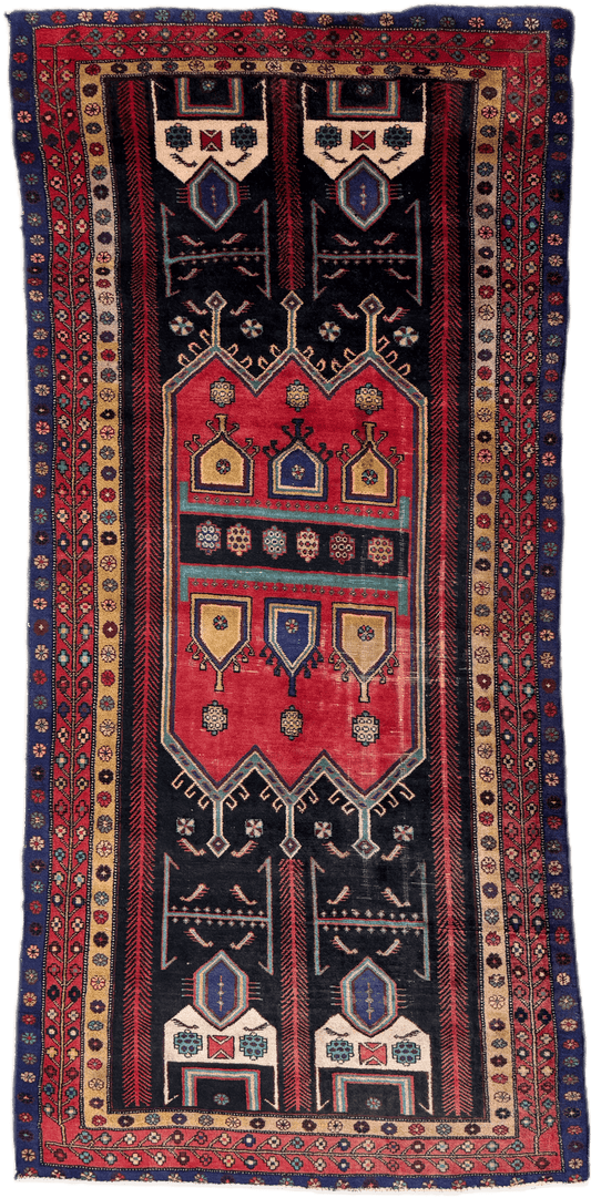 Vintage Luri Rug - 284 cm x 140 cm