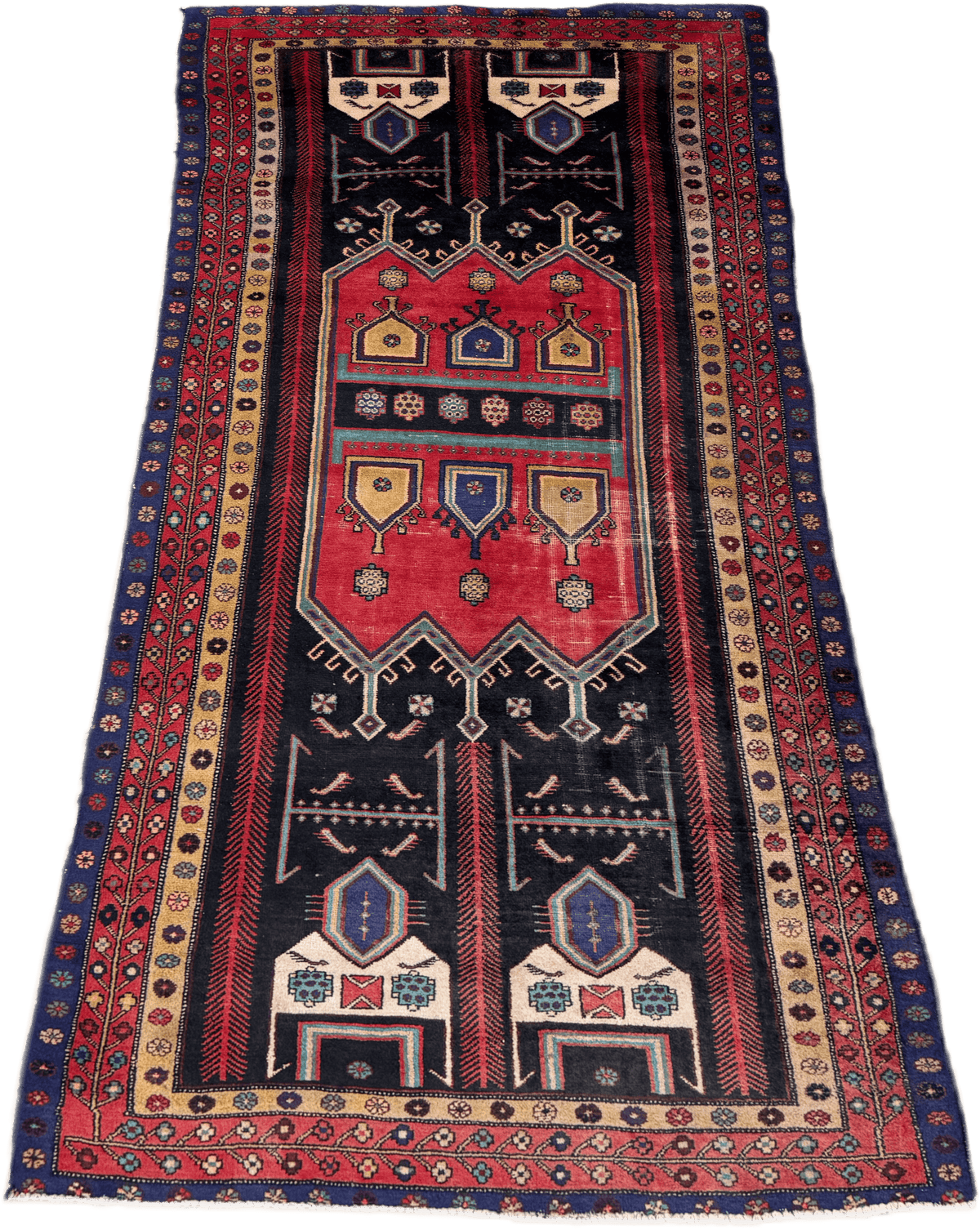Vintage Luri Rug - 284 cm x 140 cm