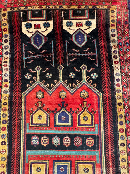 Vintage Luri Rug - 284 cm x 140 cm