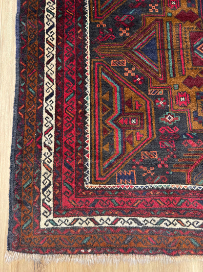 Baluchi Rug - 184 cm x 114 cm