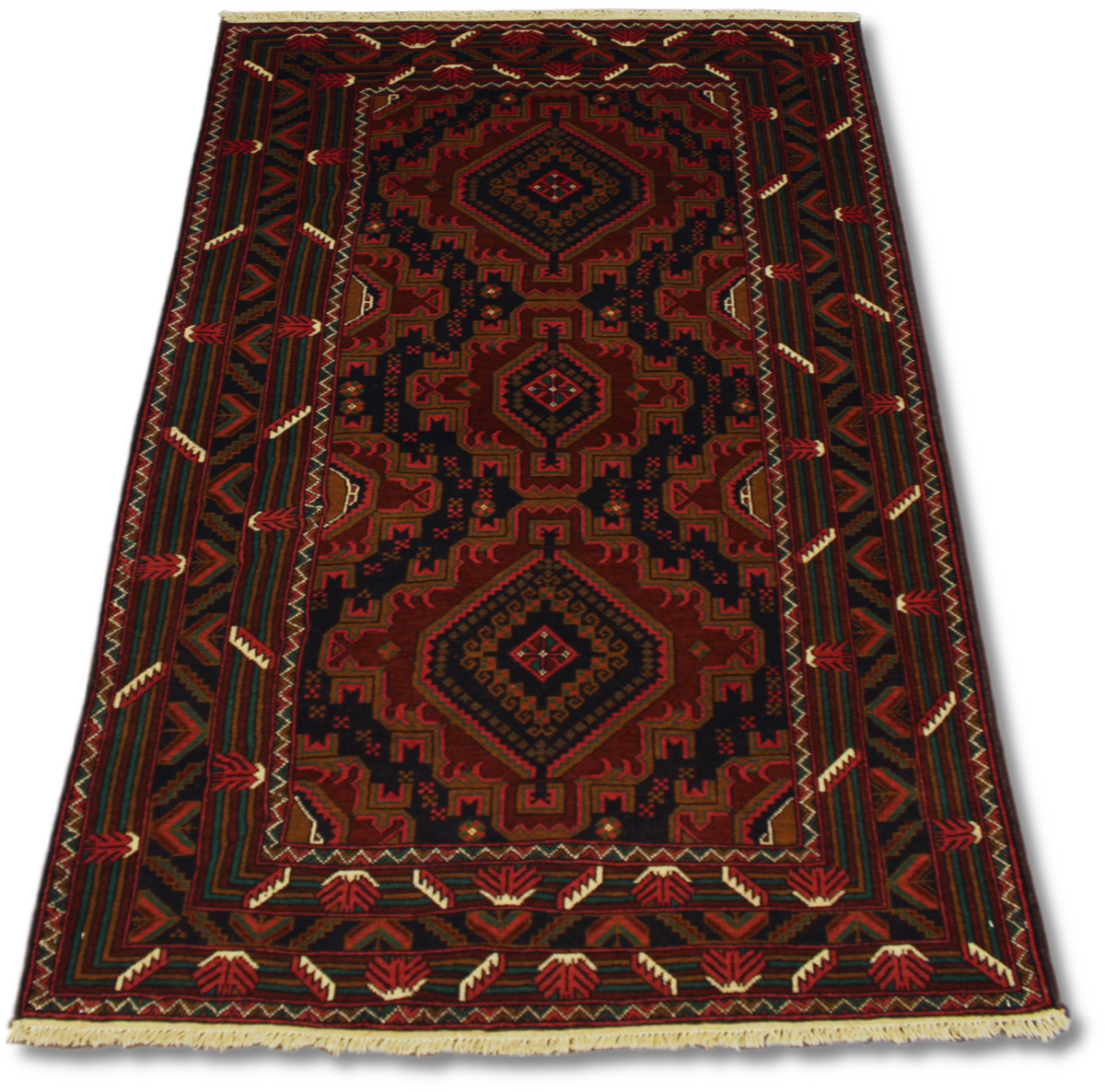 Fine Baluchi Rug - 189 cm x 117 cm
