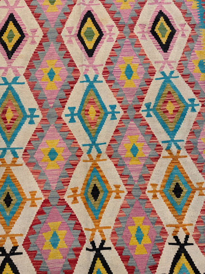 Chobi Kilim Rug - 199 cm x 163 cm