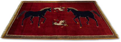 Persian Picture Rug - 185 cm x 98 cm