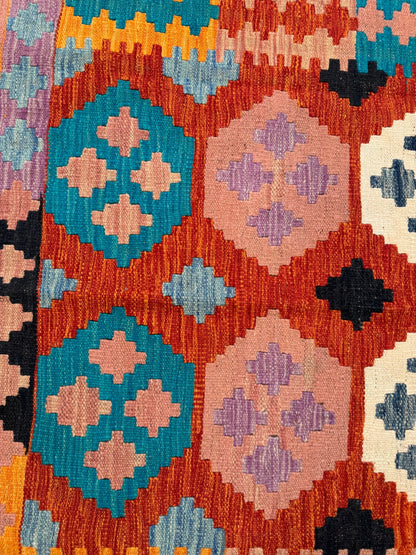 Chobi Kilim Rug - 192 cm x 148 cm