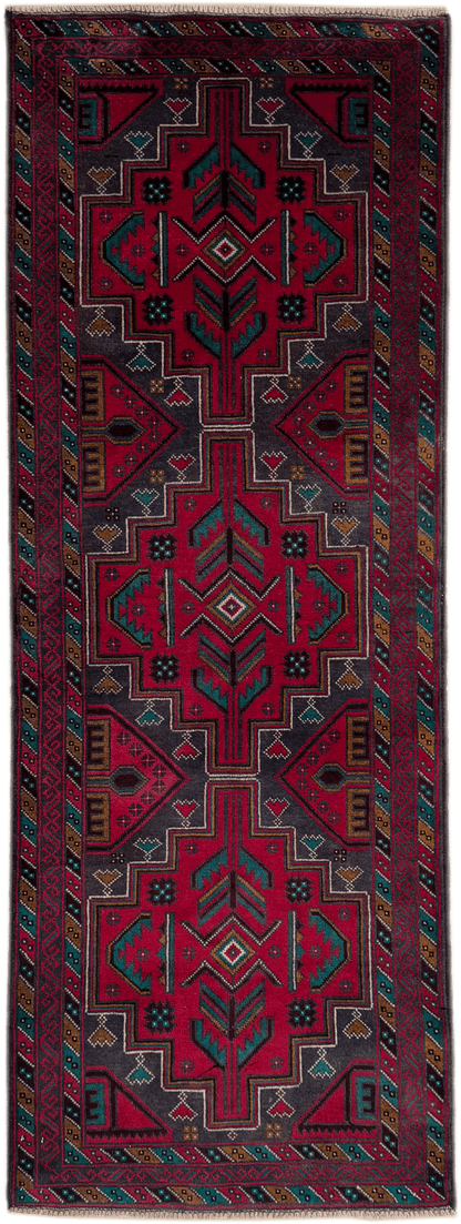 Baluchi Runner (Fine) - 204 cm x 77 cm