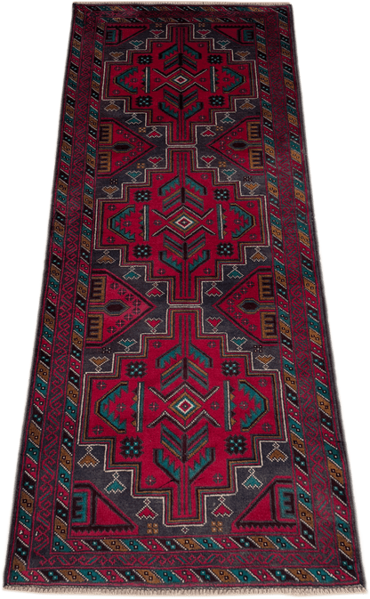 Baluchi Runner (Fine) - 204 cm x 77 cm
