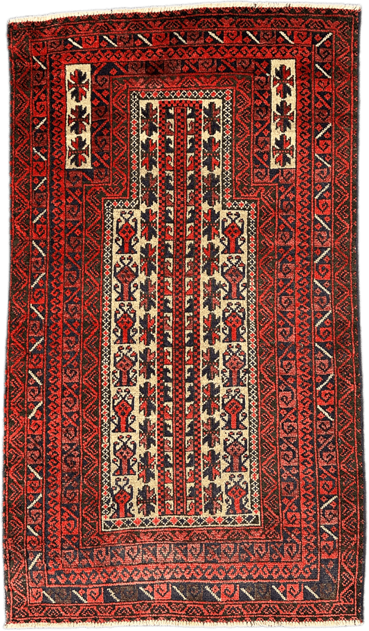 Baluchi Rug - 140 cm x 82 cm