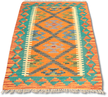 Chobi Kilim Rug  - 87 cm x 53 cm