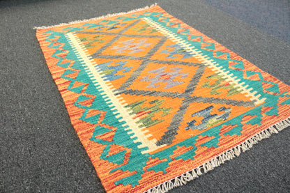 Chobi Kilim Rug  - 87 cm x 53 cm