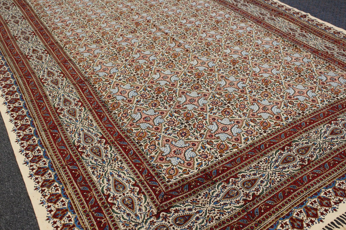 Ghalamkar Tablecloth - 240 cm x 160 cm