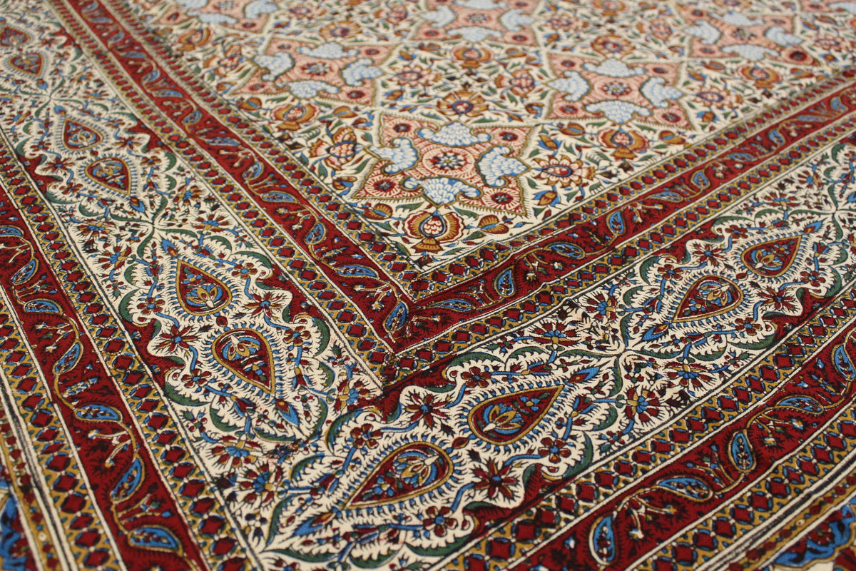 Ghalamkar Tablecloth - 240 cm x 160 cm