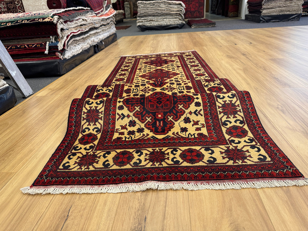 Khal Mohammadi Rug - 302 cm x 82 cm