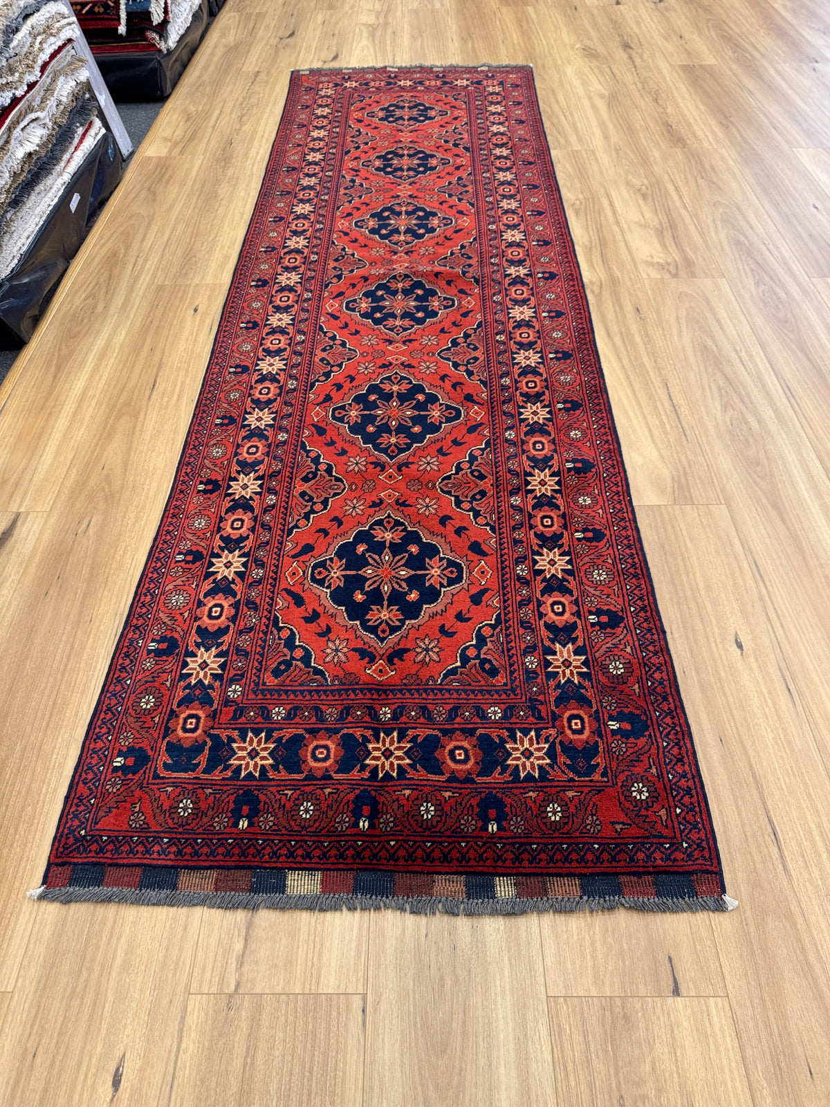 Khal Mohammadi Rug - 286 cm x 82 cm
