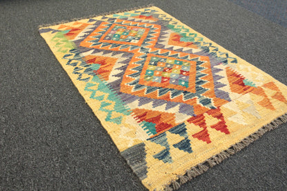 Chobi Kilim Rug  - 85 cm x 55 cm