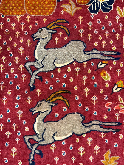 Shiraz Rug (Pictorial) - 118 cm x 195 cm