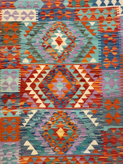 Chobi Kilim Rug - 170 cm x 124 cm