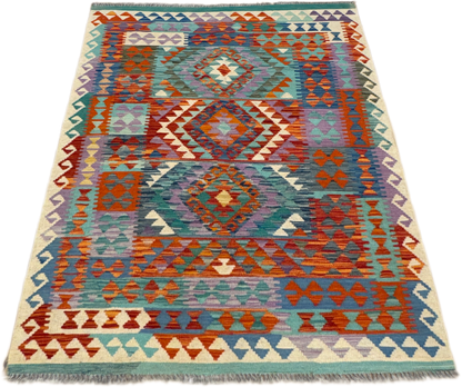 Chobi Kilim Rug - 170 cm x 124 cm