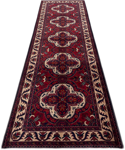 Khal Mohammadi Rug - 290 cm x 89 cm