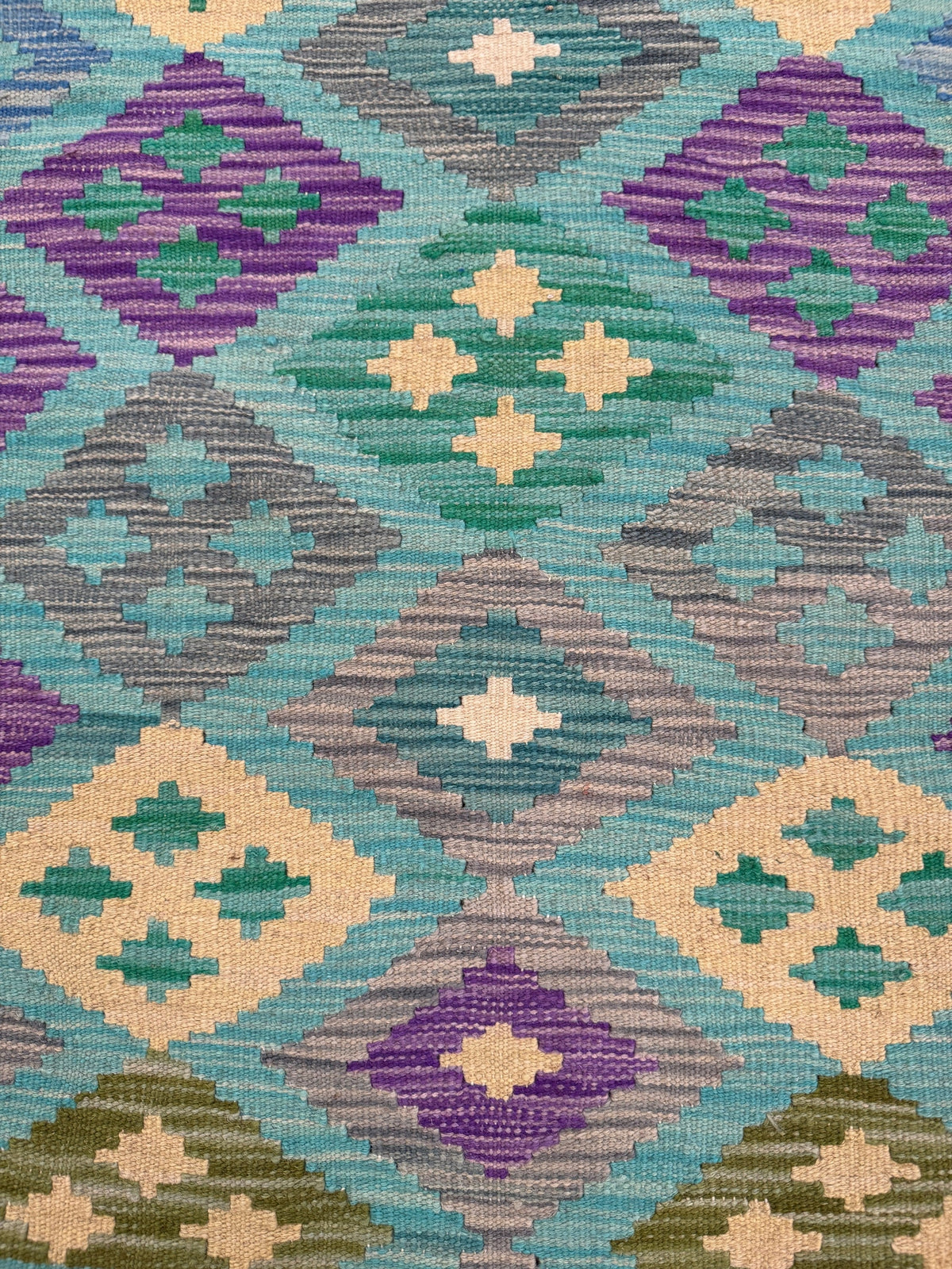 Chobi Kilim Rug - 297 cm x 82 cm
