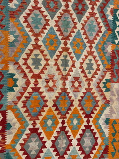 Chobi Kilim Rug - 285 cm x 198 cm