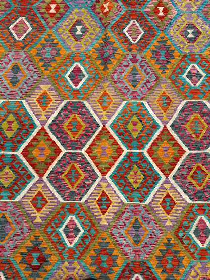 Chobi Kilim Rug - 240 cm x 187 cm