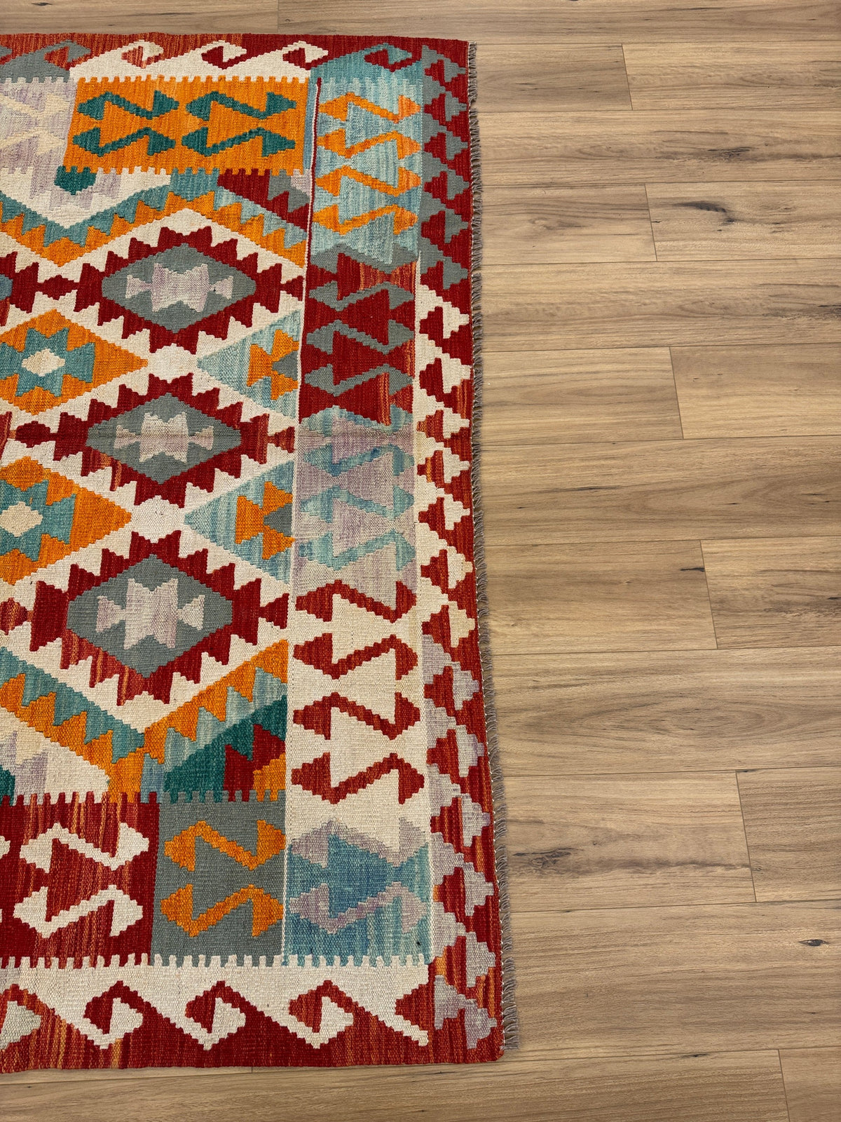 Chobi Kilim Rug - 285 cm x 198 cm