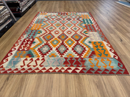 Chobi Kilim Rug - 285 cm x 198 cm
