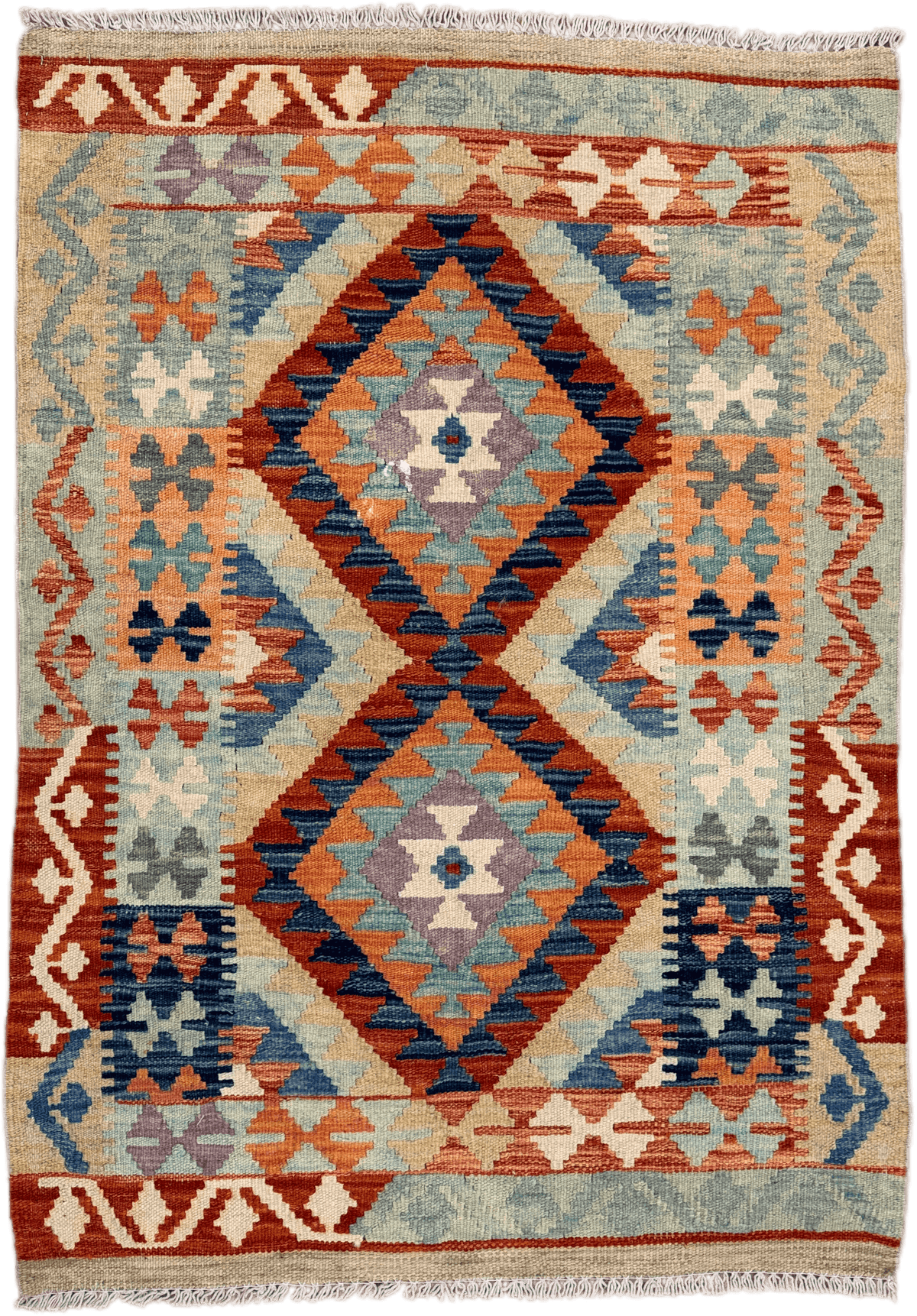 Chobi Kilim Rug - 116 cm x 83 cm