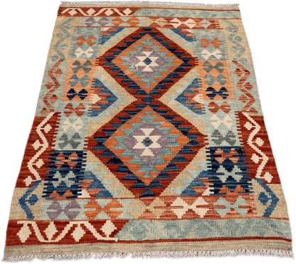 Chobi Kilim Rug - 116 cm x 83 cm