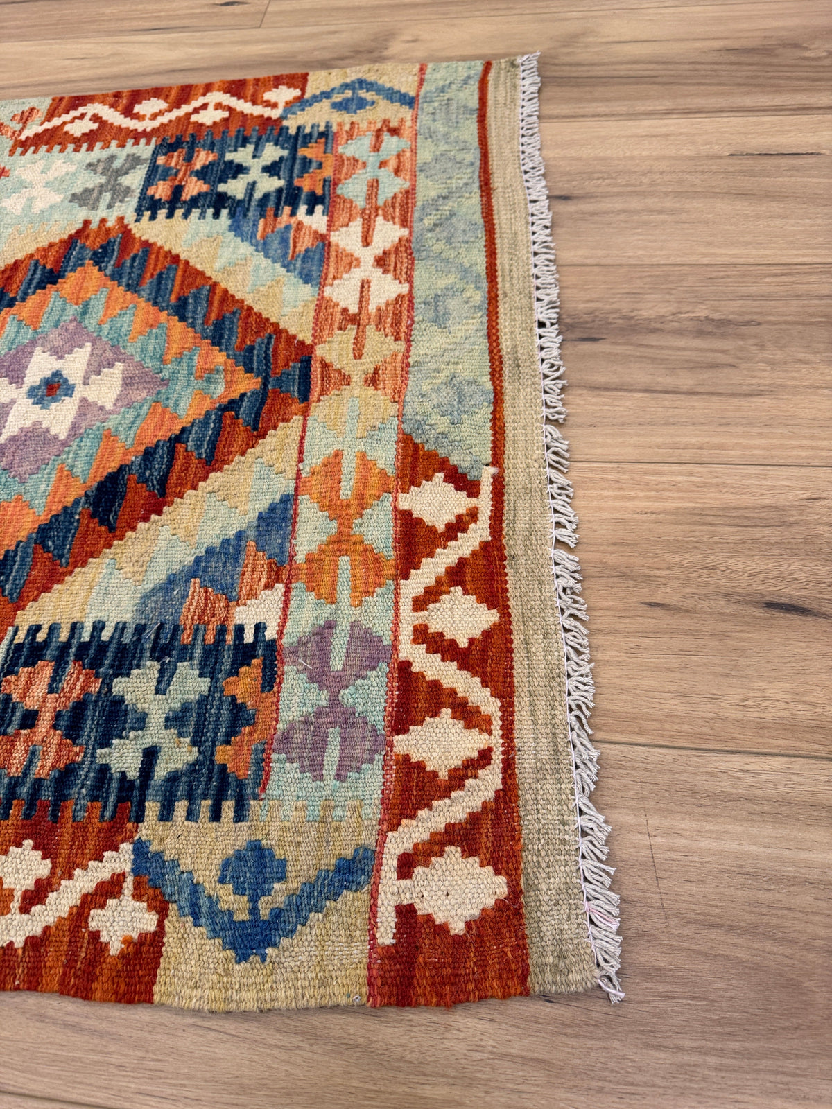 Chobi Kilim Rug - 116 cm x 83 cm