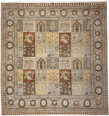 Chobi Rug - 206 cm x 194 cm