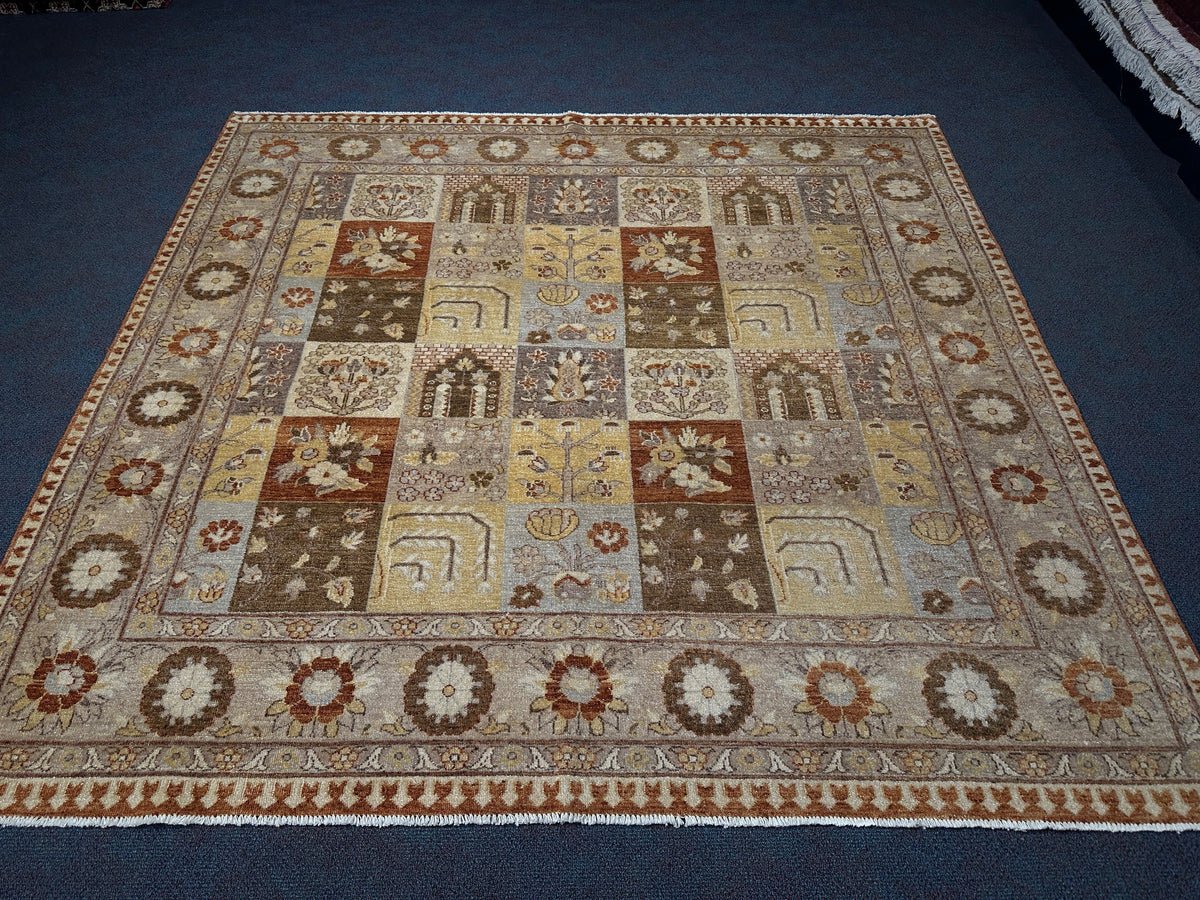 Chobi Rug - 206 cm x 194 cm